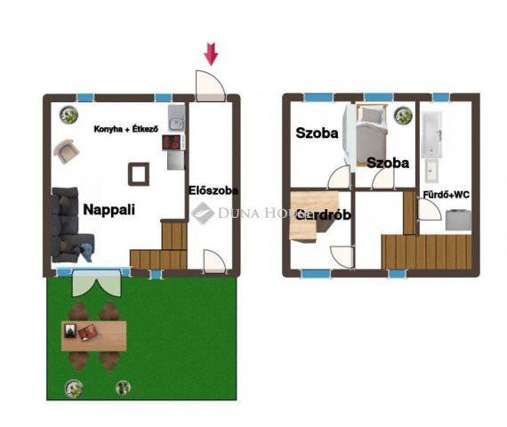 Eladó családi ház, Szombathelyen 85.9 M Ft, 3 szobás