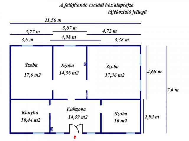 Eladó családi ház, Jászkarajenőn 4.99 M Ft, 3+1 szobás