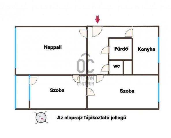 Eladó panellakás, Budapesten, XV. kerületben 74.9 M Ft, 3 szobás