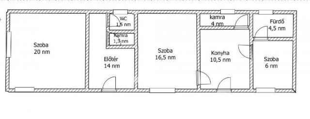 Eladó családi ház, Pázmándon 43 M Ft, 2+1 szobás