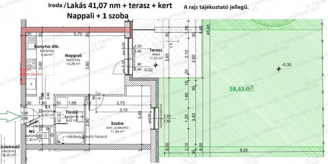 Eladó iroda, Győrött 38.99 M Ft, 2 szobás / költözzbe.hu