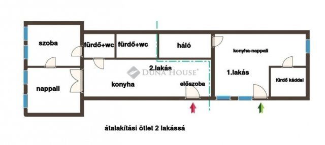 Eladó téglalakás, Budapesten, VI. kerületben 129 M Ft, 4 szobás
