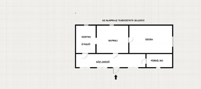 Eladó családi ház, Tápiógyörgyén 8.5 M Ft, 2 szobás