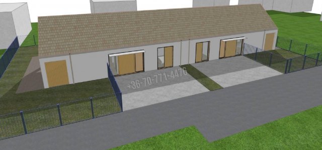 Eladó ikerház, Kulcson 85 M Ft, 3 szobás / költözzbe.hu