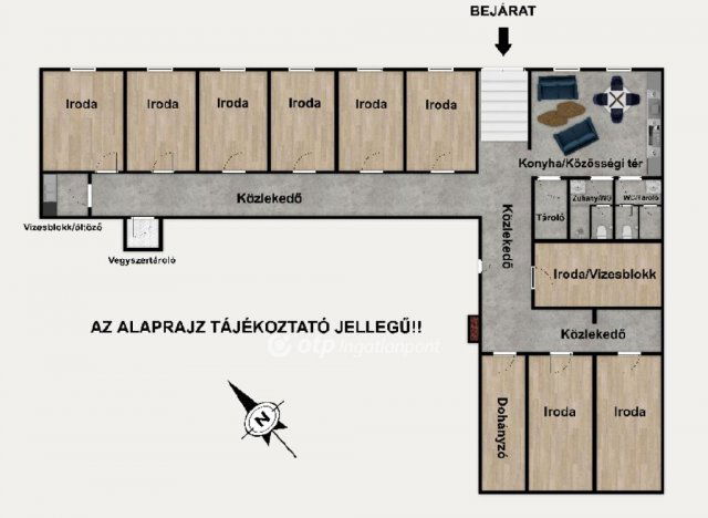 Eladó iroda, Budapesten, VI. kerületben 179 M Ft