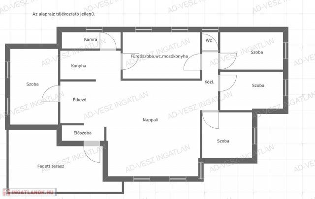 Eladó családi ház, Táborfalván 65 M Ft, 2+3 szobás