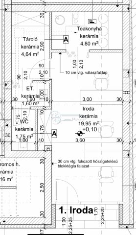 Eladó iroda, Szegeden 38.607 M Ft, 1 szobás / költözzbe.hu