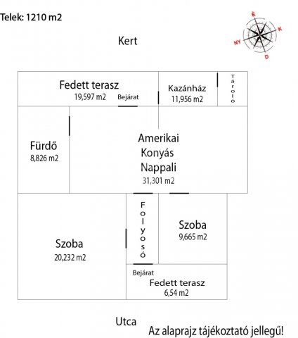 Eladó családi ház, Alsópetényen 31.8 M Ft, 2+1 szobás