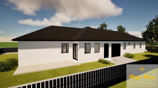 Eladó ikerház, Halásztelken 109.9 M Ft, 5 szobás