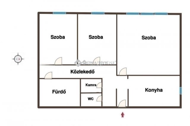 Eladó panellakás, Budapesten, IV. kerületben 67.9 M Ft, 3 szobás