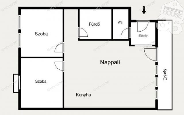 Eladó téglalakás, Kecskeméten 89.99 M Ft, 3 szobás