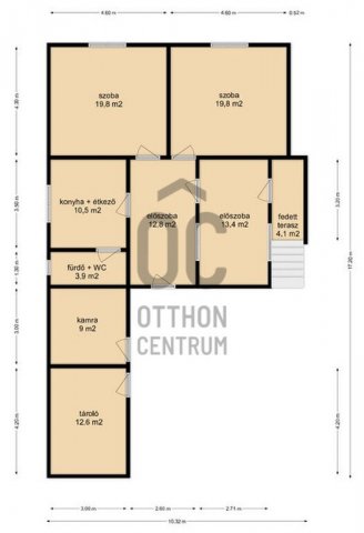 Eladó családi ház, Kisszigeten 8.99 M Ft, 2 szobás