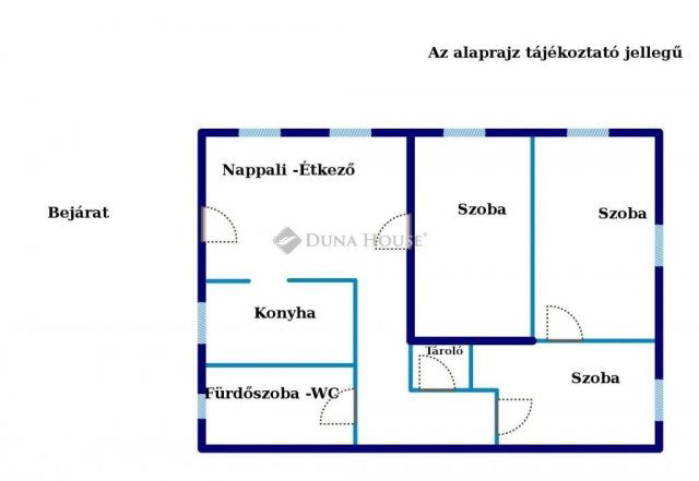 Eladó családi ház, Baján 47.5 M Ft, 4 szobás
