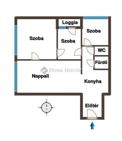 Eladó panellakás, Debrecenben 74.5 M Ft, 2+2 szobás