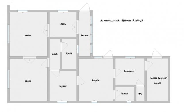 Eladó családi ház, Szegeden, Fehérpart utcában 56.9 M Ft