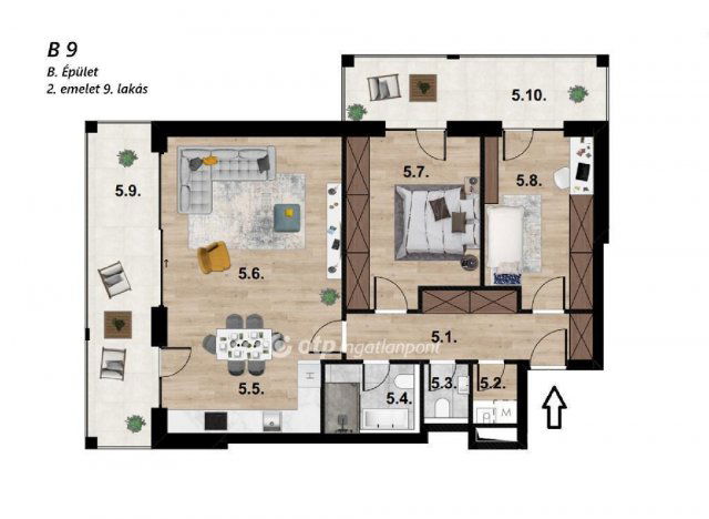 Eladó téglalakás, Budapesten, XI. kerületben 183.3 M Ft