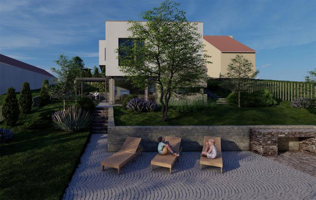 Eladó ikerház, Budaörsön 520 M Ft, 5 szobás