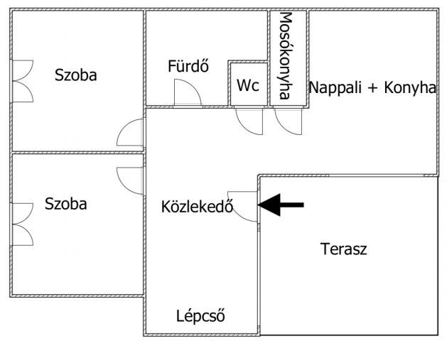 Eladó családi ház, Hatvanban 111.99 M Ft, 4 szobás