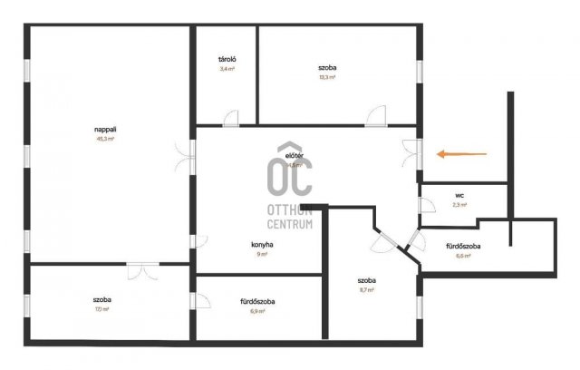 Eladó téglalakás, Budapesten, V. kerületben 334.18 M Ft