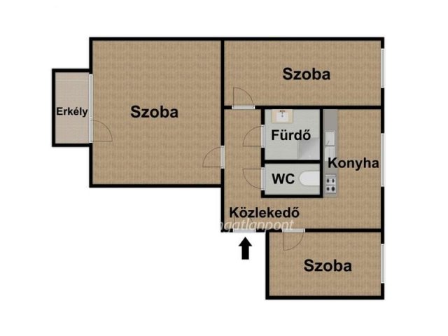 Kiadó panellakás, albérlet, Debrecenben 200 E Ft / hó