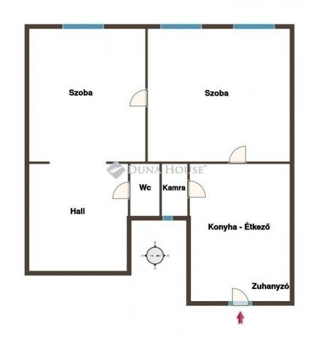 Eladó téglalakás, Budapesten, VIII. kerületben 59.9 M Ft