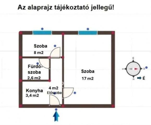 Eladó téglalakás, Budapesten, XV. kerületben 52.5 M Ft