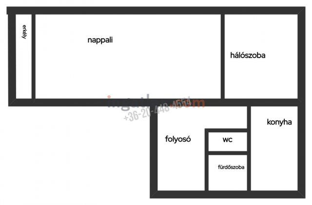 Eladó panellakás, Szegeden, Nyitra utcában 44.9 M Ft, 1+1 szobás