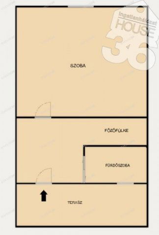 Eladó családi ház, Kecskeméten 32.5 M Ft, 1 szobás
