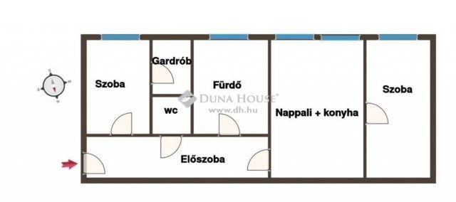 Eladó téglalakás, Budapesten, V. kerületben 84.99 M Ft, 3 szobás