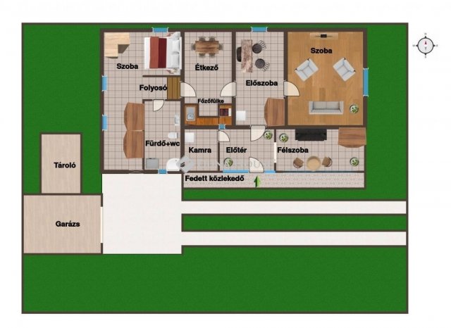 Eladó családi ház, Versegen 38 M Ft, 3 szobás