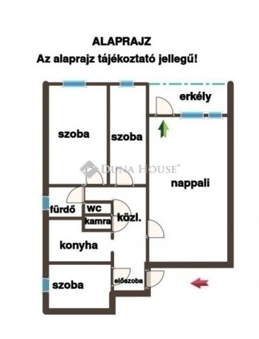 Eladó téglalakás, Budapesten, XXI. kerületben 63.5 M Ft