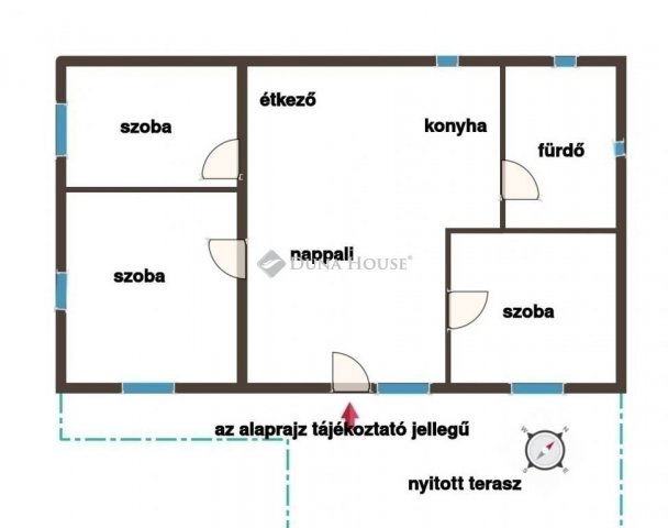 Eladó családi ház, Tápióságon 65 M Ft, 4 szobás