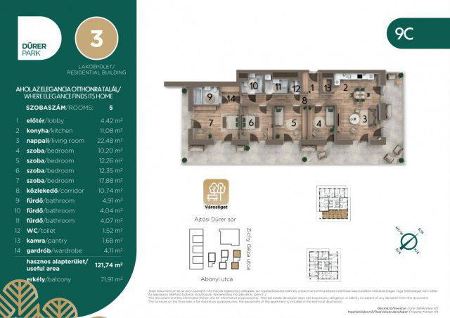 Eladó téglalakás, XIV. kerületben, Ajtósi Dürer soron