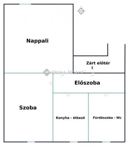 Eladó téglalakás, Budapesten, XV. kerületben 68.9 M Ft, 2 szobás