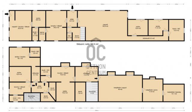 Eladó családi ház, Nagykanizsán 200 M Ft, 8 szobás