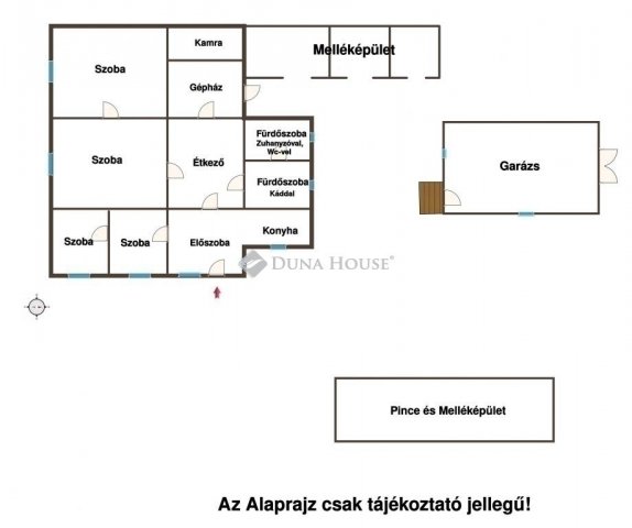 Eladó családi ház, Sülysápon 61.9 M Ft, 3+1 szobás