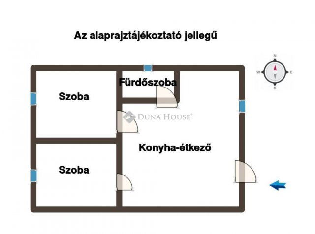 Eladó nyaraló, Dunaharasztin 19.9 M Ft, 2 szobás