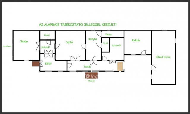 Eladó családi ház, Hajdúnánáson 69 M Ft, 2 szobás