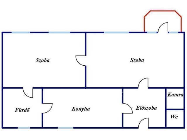 Eladó téglalakás, Miskolcon 32.99 M Ft, 2 szobás