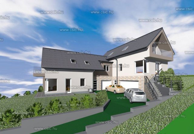 Eladó ikerház, Pilisborosjenőn 210 M Ft, 4+1 szobás