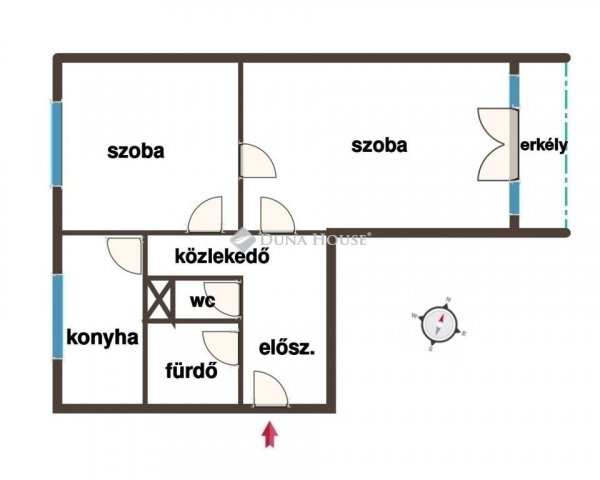 Eladó panellakás, Pécsett 39.9 M Ft, 2 szobás