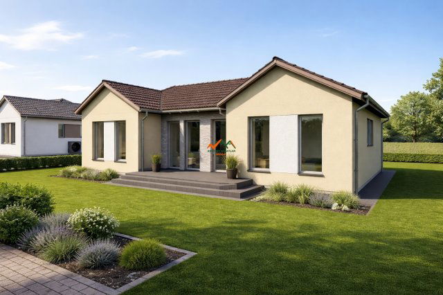 Eladó ikerház, Kiskunlacházán 84 M Ft, 5 szobás