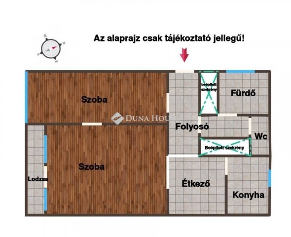 Eladó téglalakás, Budapesten, II. kerületben 99 M Ft, 2 szobás
