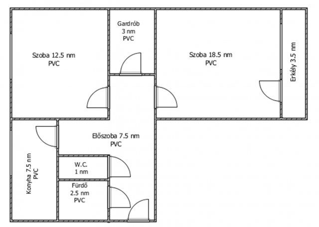 Eladó panellakás, Salgótarjánban 7.79 M Ft, 2 szobás
