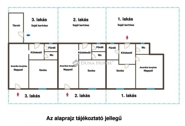 Eladó sorház, Budapesten, XVIII. kerületben 35 M Ft, 2 szobás