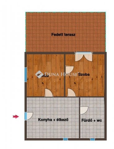 Eladó sorház, Szigligeten 44.9 M Ft, 2 szobás