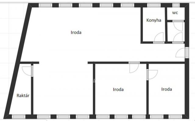 Kiadó iroda, Nyíregyházán 450 E Ft / hó / költözzbe.hu
