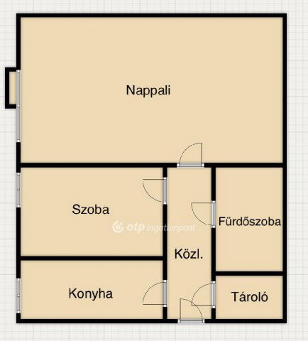 Eladó panellakás, Miskolcon 27.99 M Ft, 2 szobás