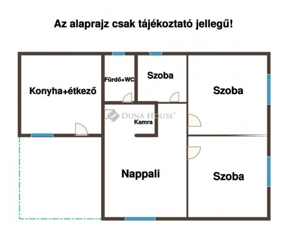 Eladó családi ház, Jászladányon 7.99 M Ft, 4 szobás
