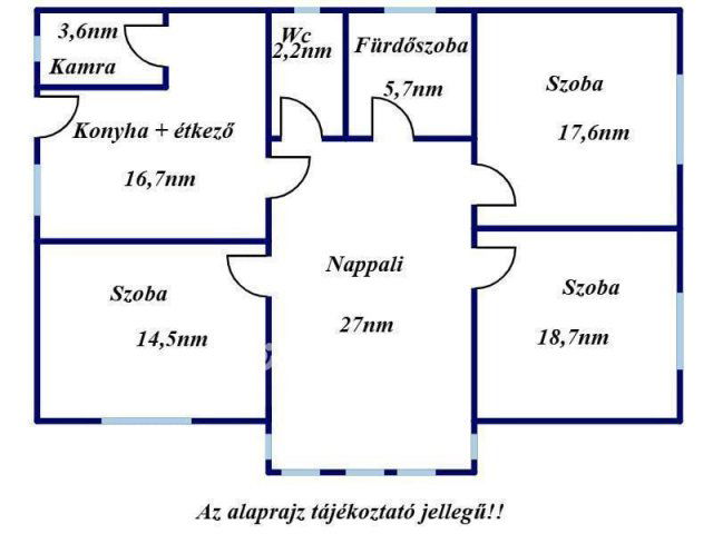 Eladó családi ház, Fegyverneken 28 M Ft, 3 szobás